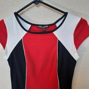 Express fitted dress